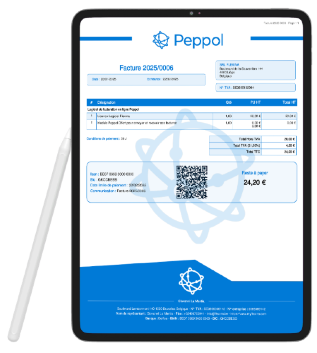 Peppol Luxembourg : envoyez et recevez vos e-factures avec Flexina