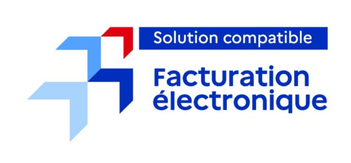 Logo officiel « Solution compatible facturation électronique » (DGFiP) — Flexina
